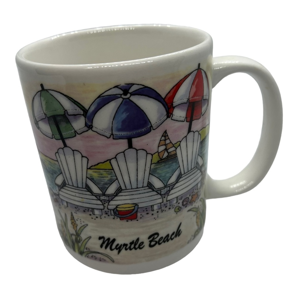 Myrtle Beach South Carolina Souvenir Coffee Mug Cup 10 ounces